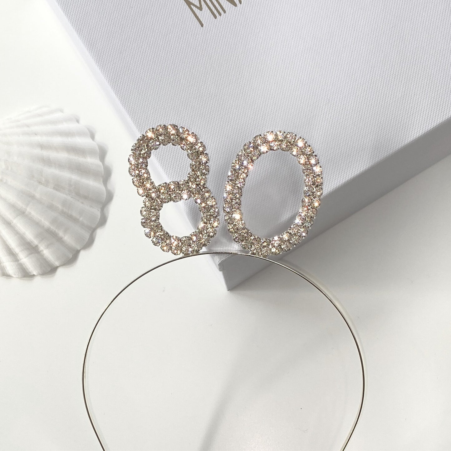 80th Birthday Headband