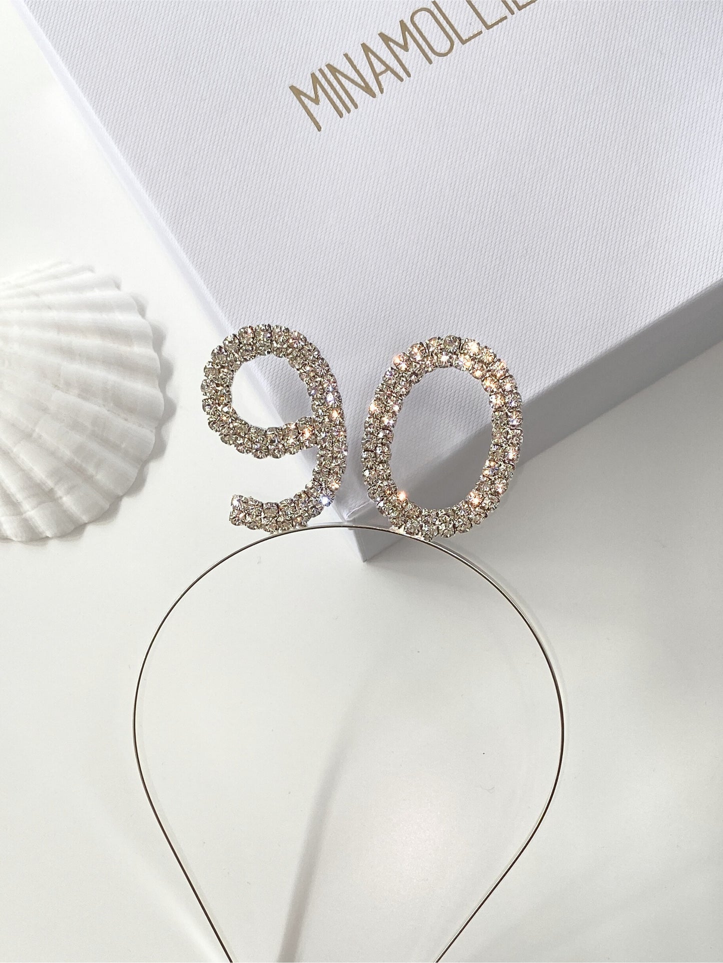 90th Birthday Headband