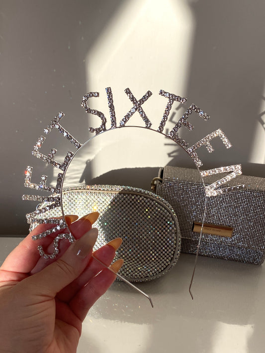 Sweet Sixteen Birthday Headband