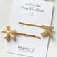 bridesmaid gifts hair clip, personalised 