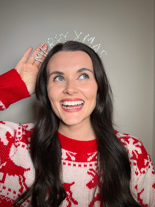 Diamante Christmas Headband