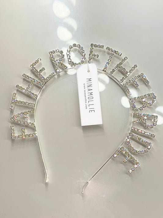 Father of the bride headband