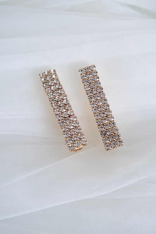 Diamante Hair Slides