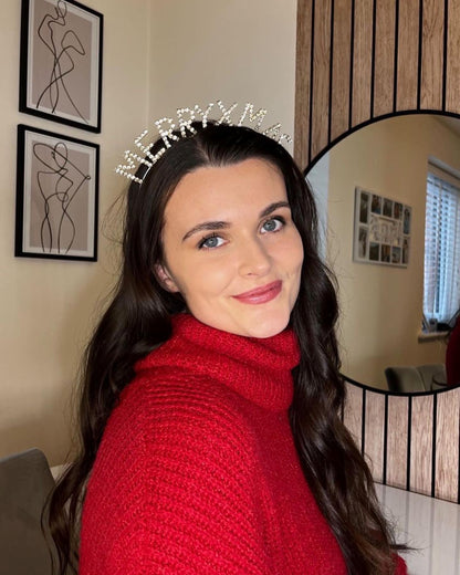 Diamante Christmas Headband