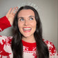 Merry Christmas Headband in Gold