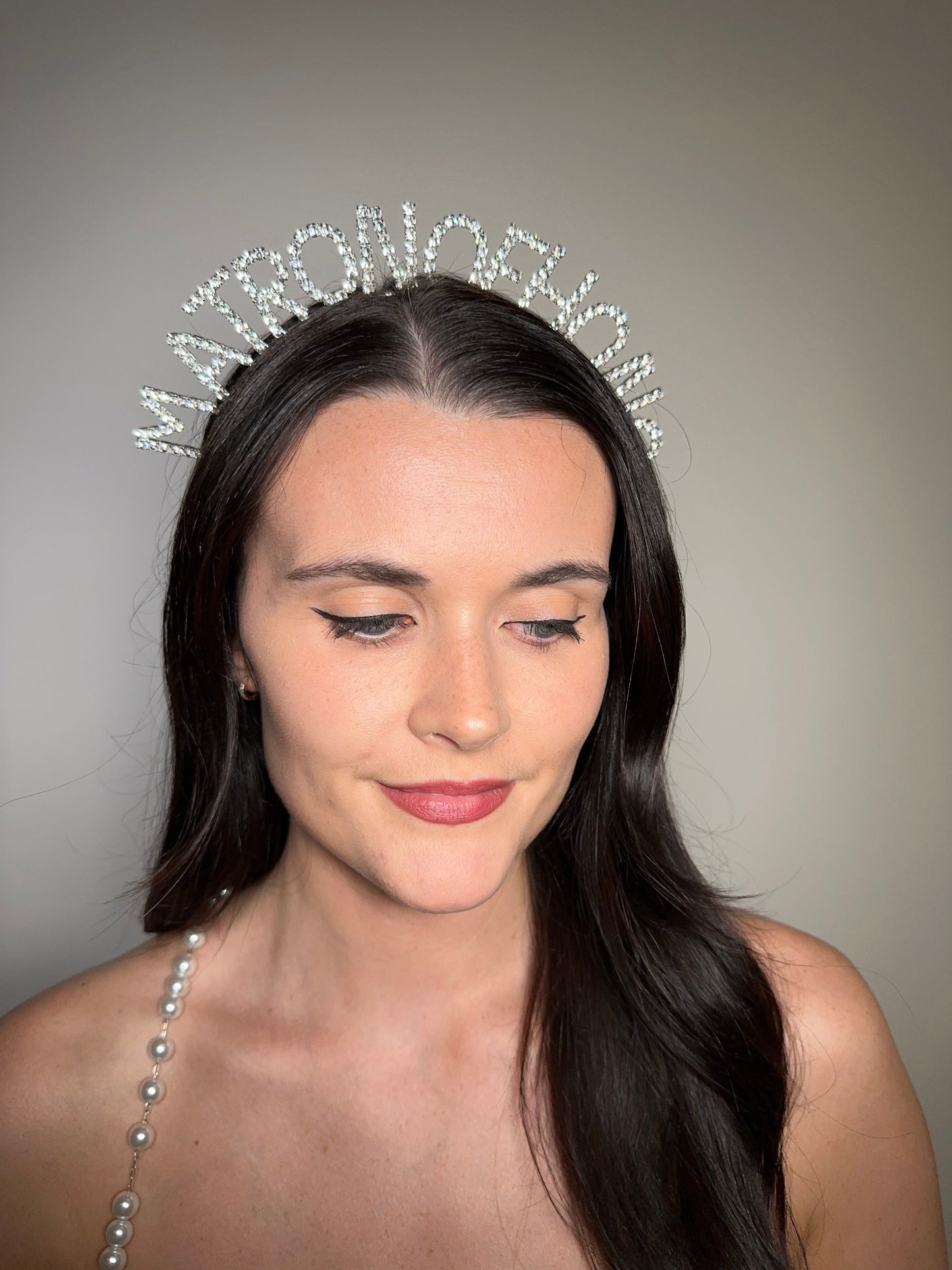 matron of honour gift headband, design by Minamollie.