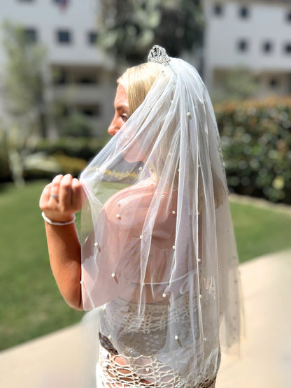 Wifey Headband and Veil Set
