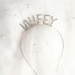 Wifey Veil with headband