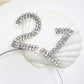 Sparkly diamante design 21st birthday crown, silver. 