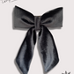 Handmade Velvet Hair Bow Barrette Clip