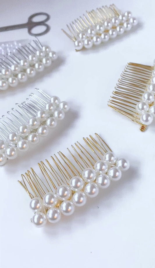 Pearl Hair Comb