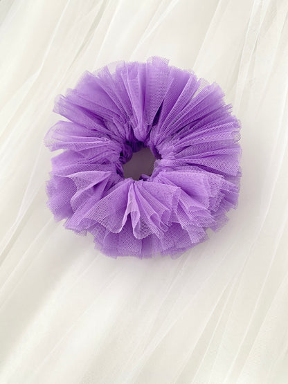Bridesmaids Tulle Oversized XXL Scrunchie lilac