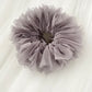 Bridesmaids Tulle Oversized XXL Scrunchie in Silver Colour